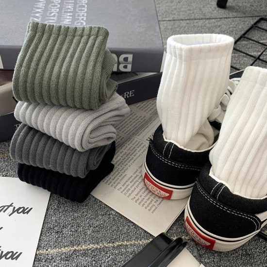Practical Cotton Crew Socks