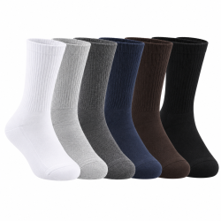 Comfort Cotton Crew Socks