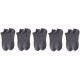 Practical Cotton Crew Socks